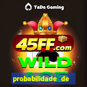 probabilidade de jogos de futebol